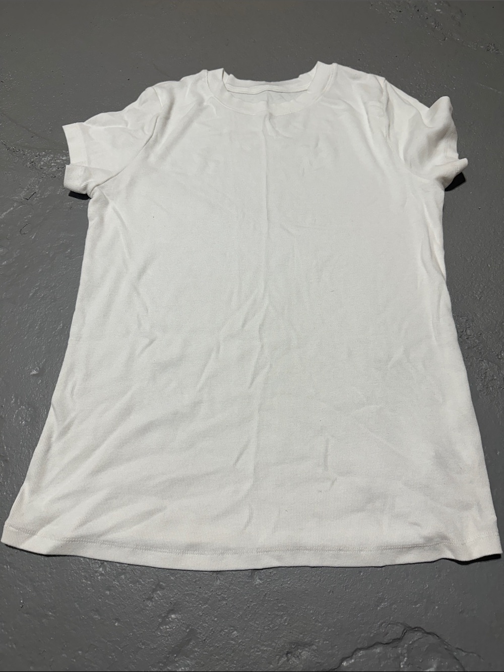 a new day White Short Sleeve Crew Neck Tee